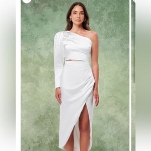 Elliatt Eva Top and Skirt - White